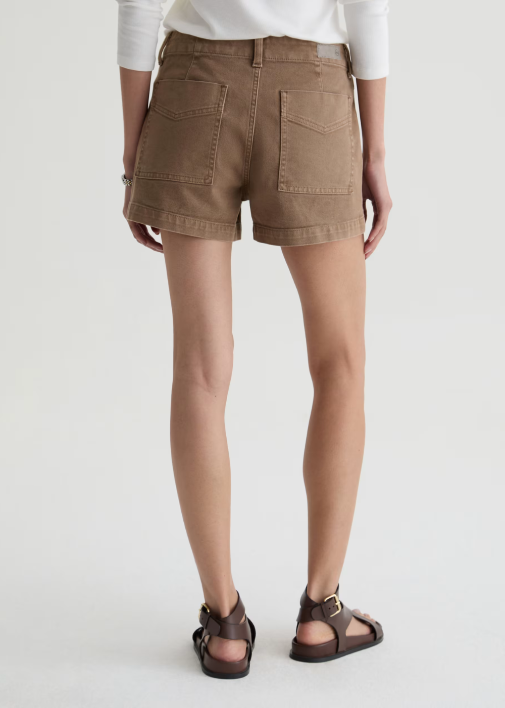 Analeigh Short - Sulfur Light Taupe - AG Jeans Canada - Danali - HYD1G85SFLT