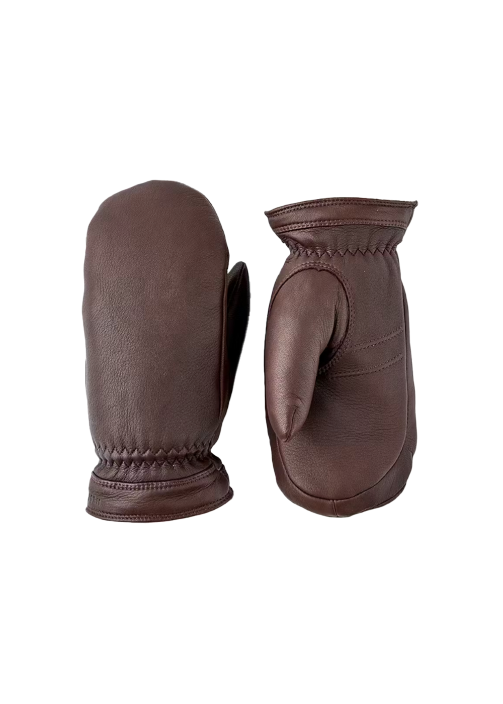 Boda Leather Mitts - Chocolate - Hestra Canada - Danali