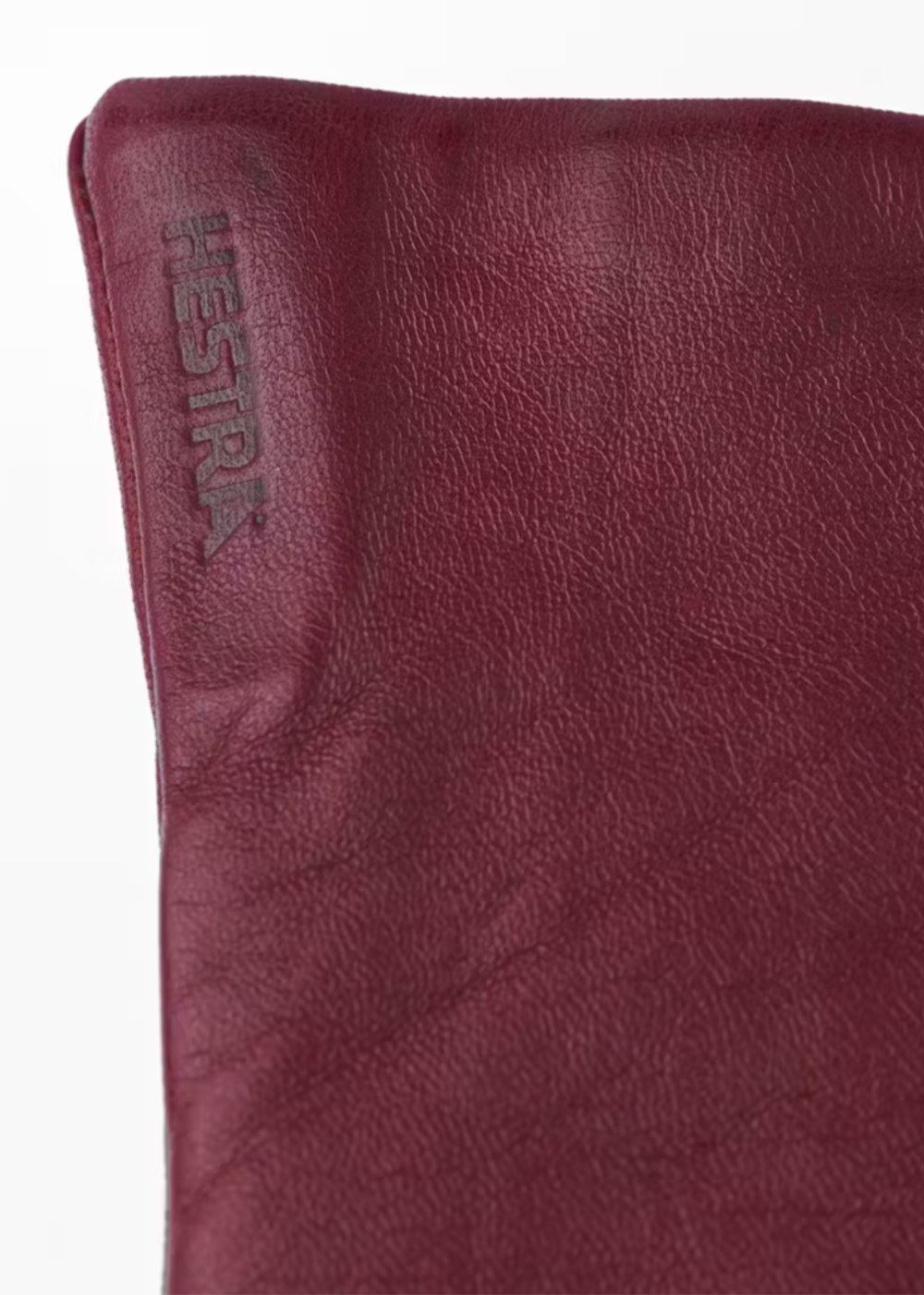 Elisabeth Leather Gloves - Dark Red - Hestra Canada - Danali