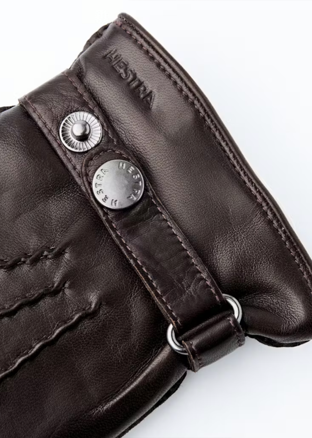Jake Leather Gloves - Espresso - Hestra Canada - Danali