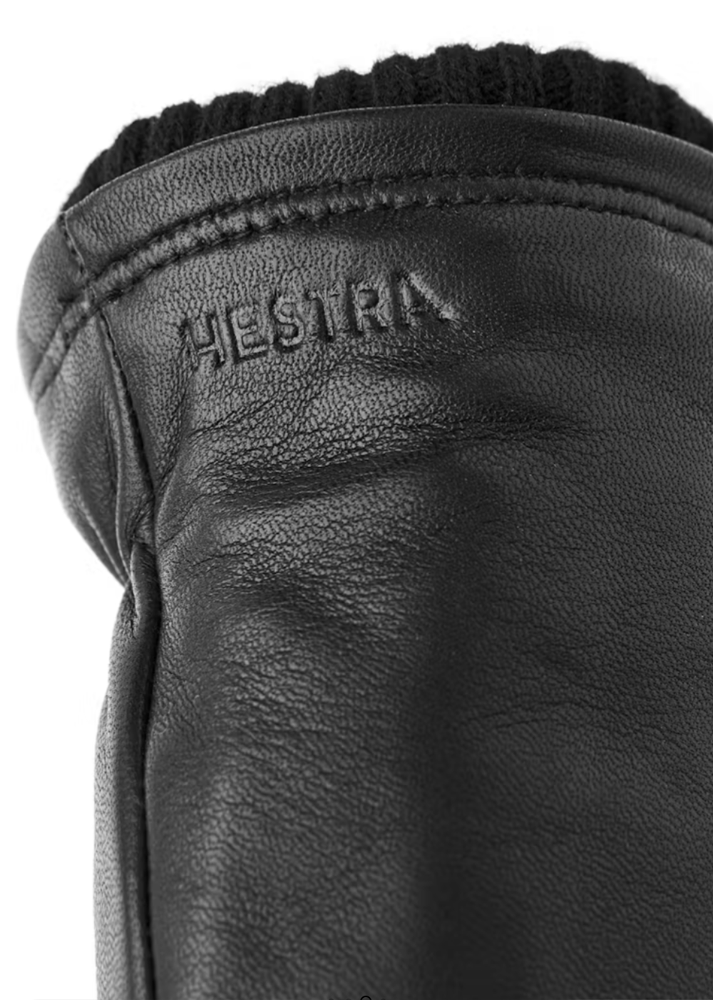 John Leather Glove- Black - Hestra Canada - Danali
