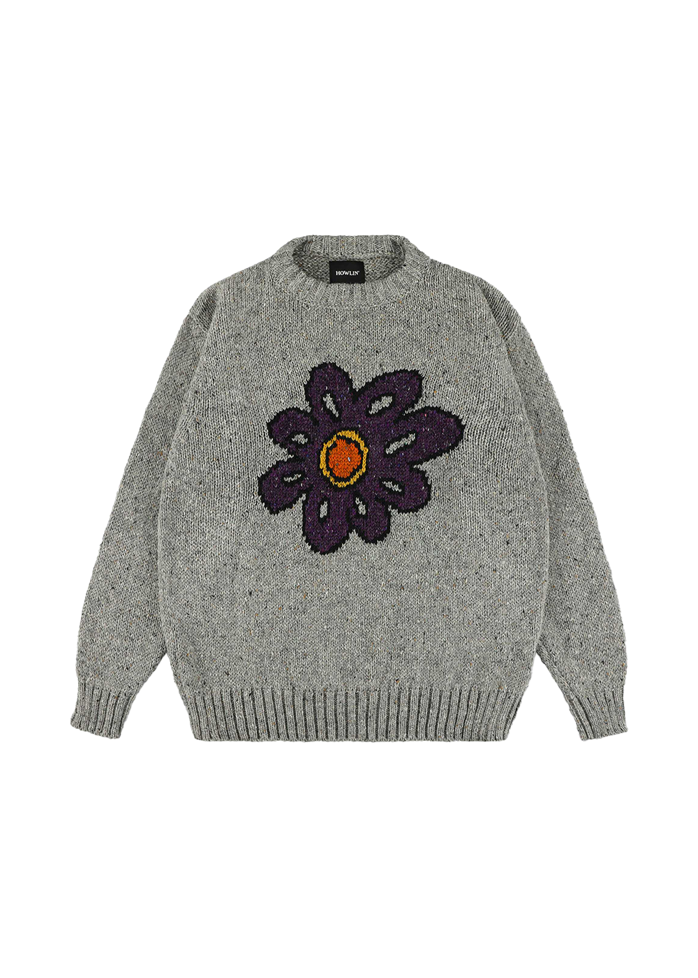 Big Flower Lover Sweater - Silver - Howlin' Canada - Danali