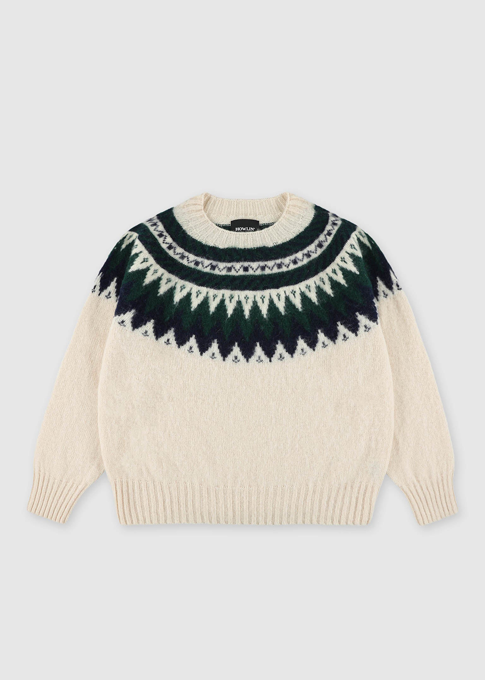 Broken Flowers Sweater - Ecru - Howlin Knitwear Canada - Danali