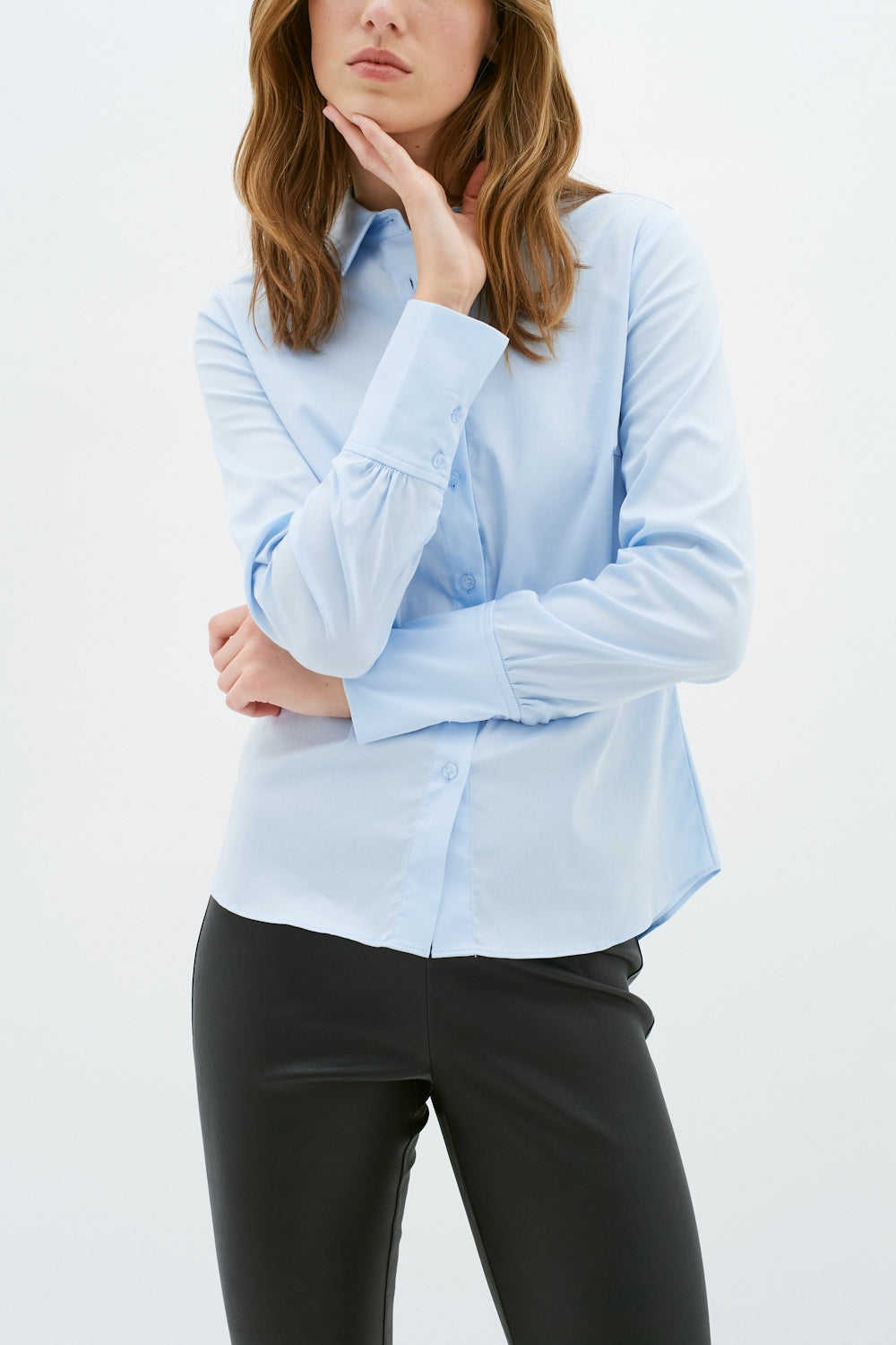 Cally Shirt - Pastel Blue - InWear Canada - Danali