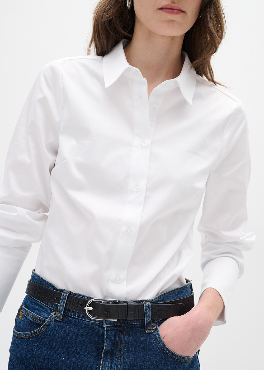 Cally Shirt - Pure White - InWear Canada - Danali