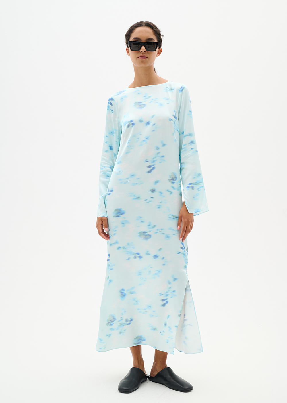 Cass Dress - Dusty Aqua - InWear Canada - Danali