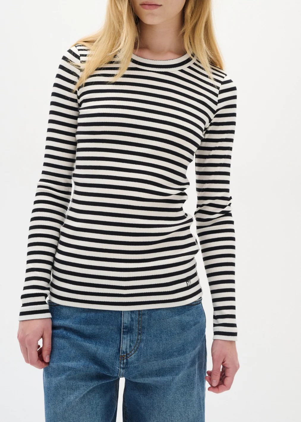 InWear Dagna Striped LS Shirt Black Whisper - InWear Canada - Danali