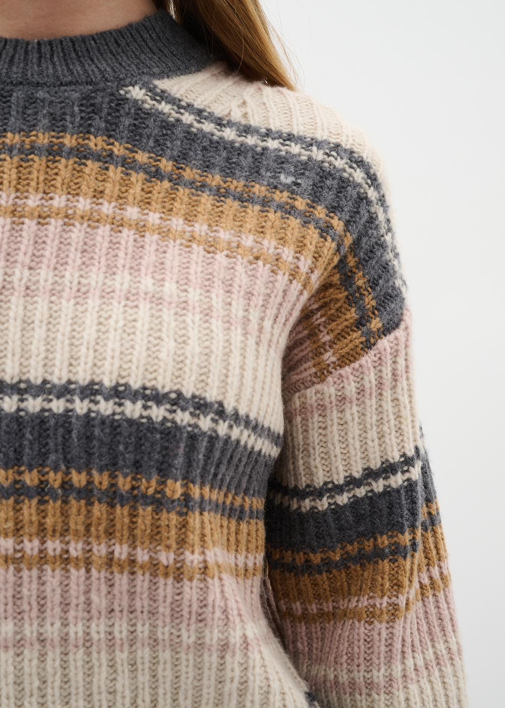 Garp Sweater - Multi Stripes - InWear Canada - Danali