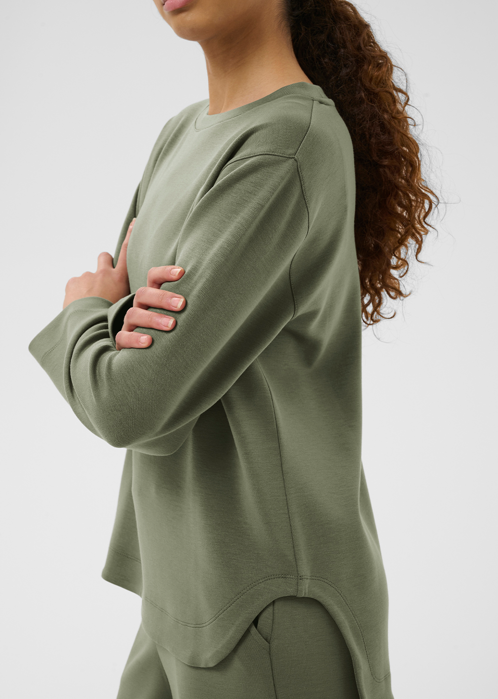Gincent Crewneck - Mulled Basil - InWear Canada - Danali