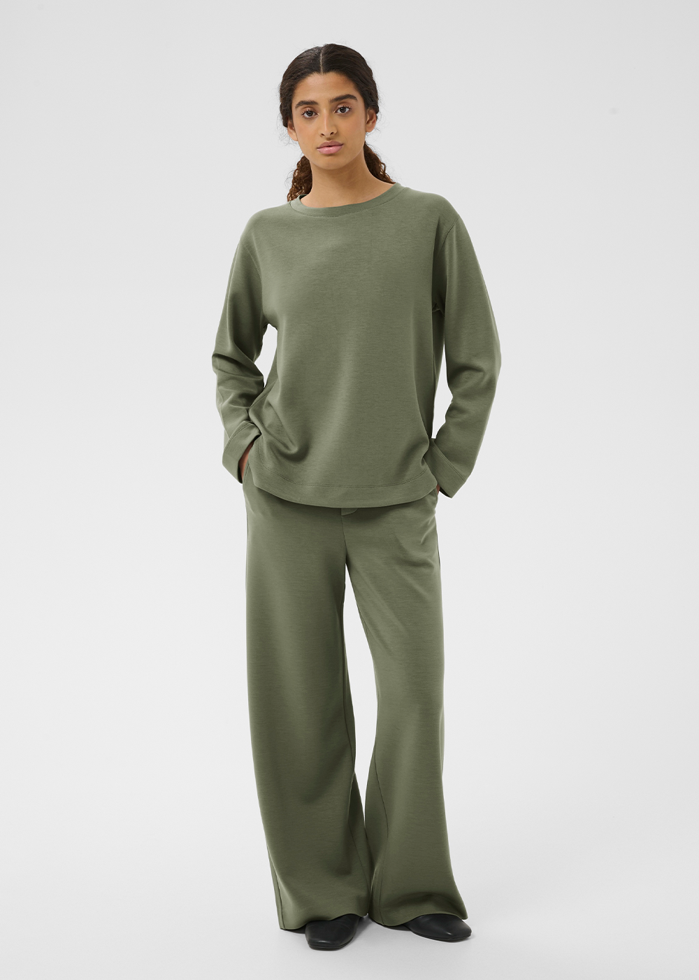 Gincent Crewneck - Mulled Basil - InWear Canada - Danali