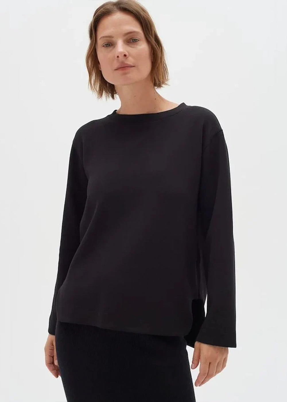Gincent Crewneck Sweater - Black - InWear Canada - Danali