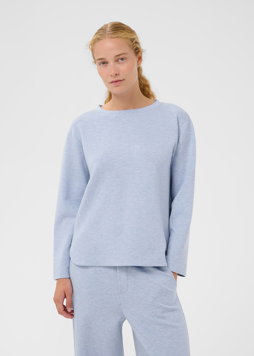 Gincent Melange Crewneck - Endless Sky - InWear Canada - Danali