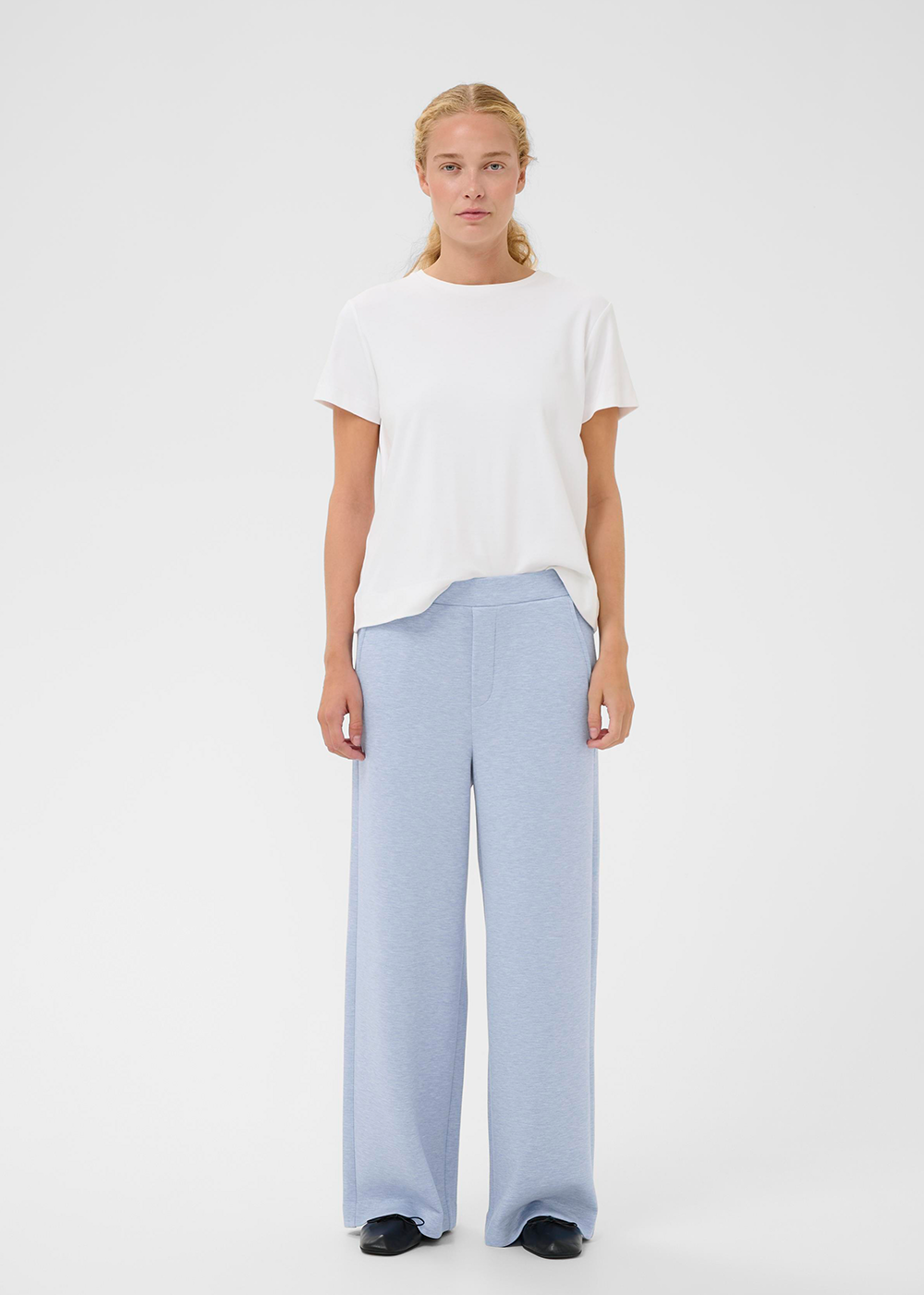 Gincette Melange Pants - Endless Sky - InWear Canada - Danali