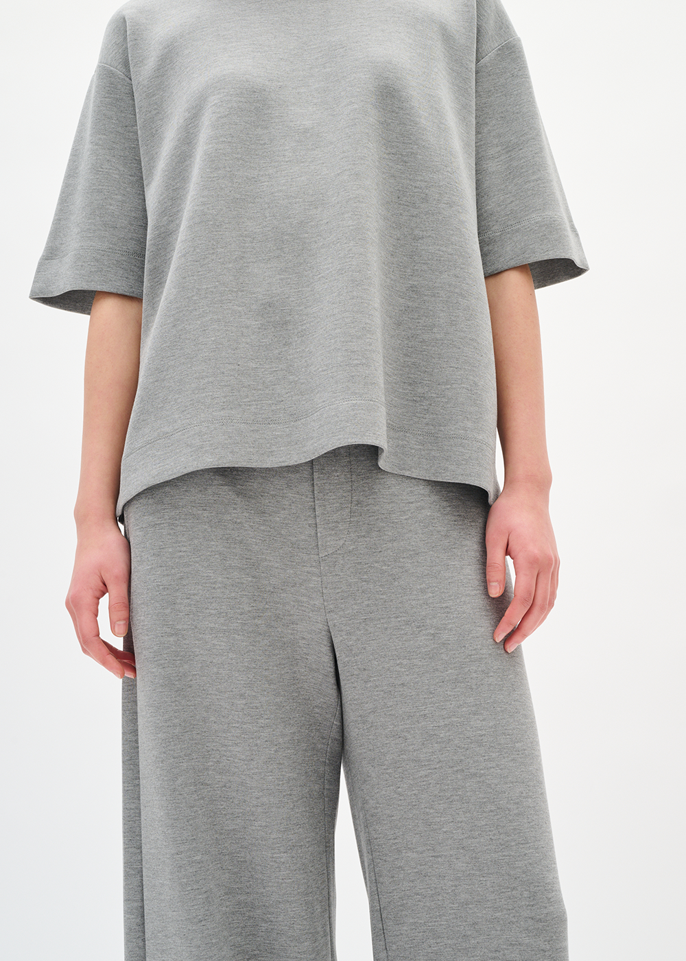 Gincette Melange Pants - Medium Grey - InWear Canada - Danali