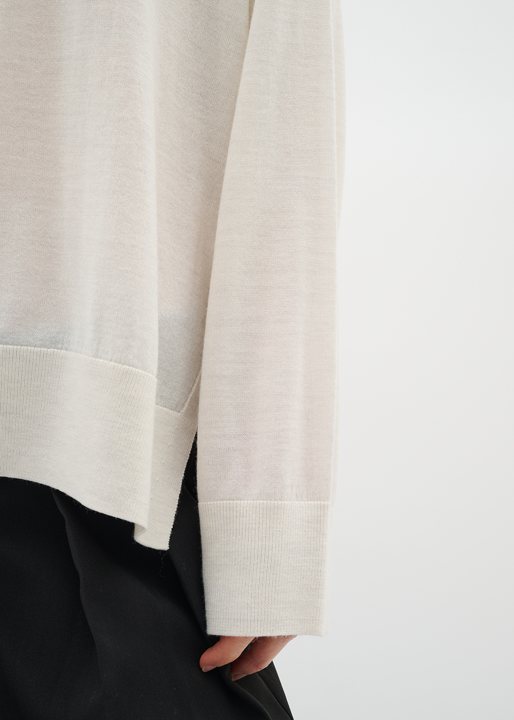 Gito Turtleneck Sweater - Whisper White - InWear Canada - Danali