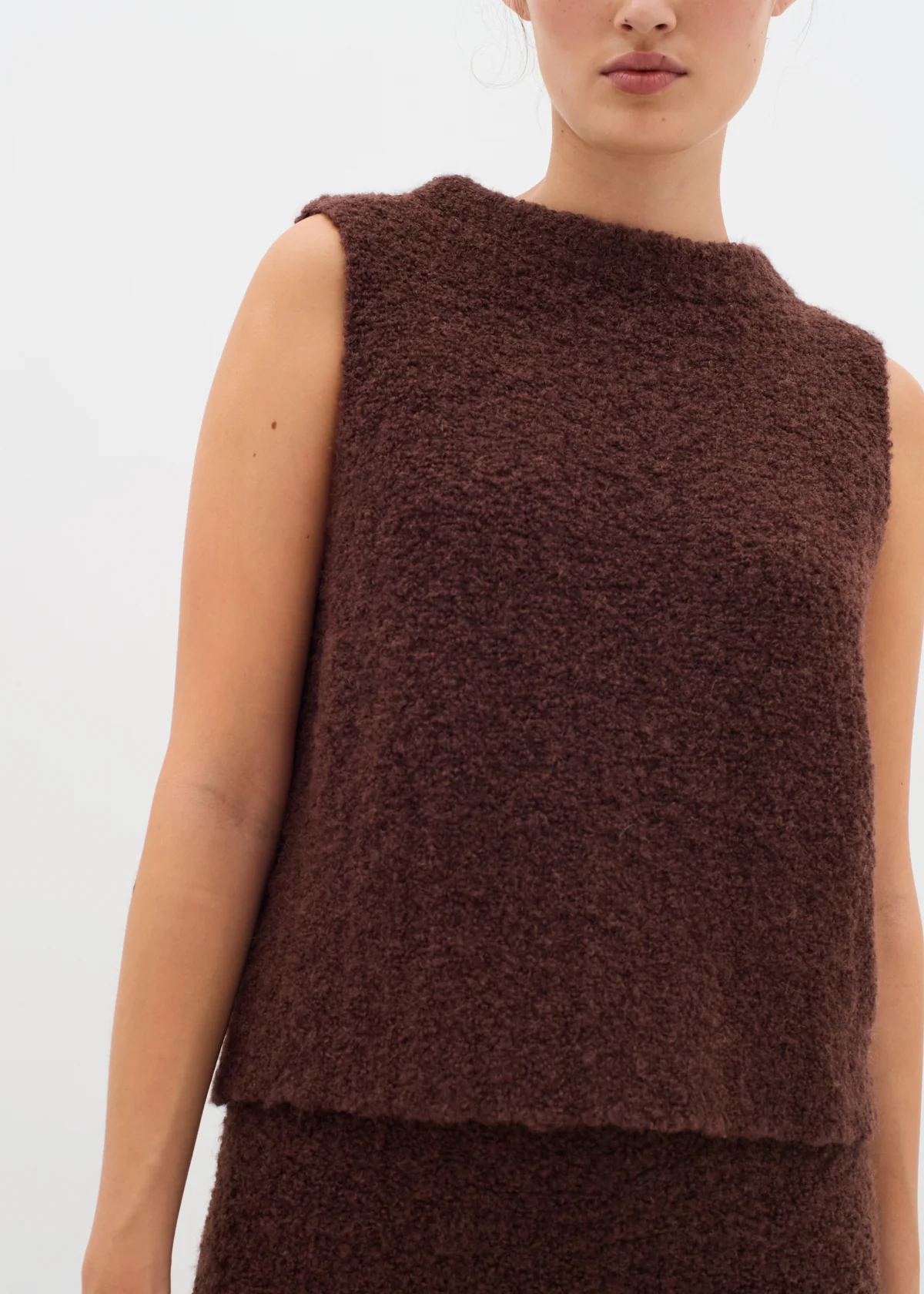 Jakira Knit Sleeveless Top - Brown - InWear Canada - Danali