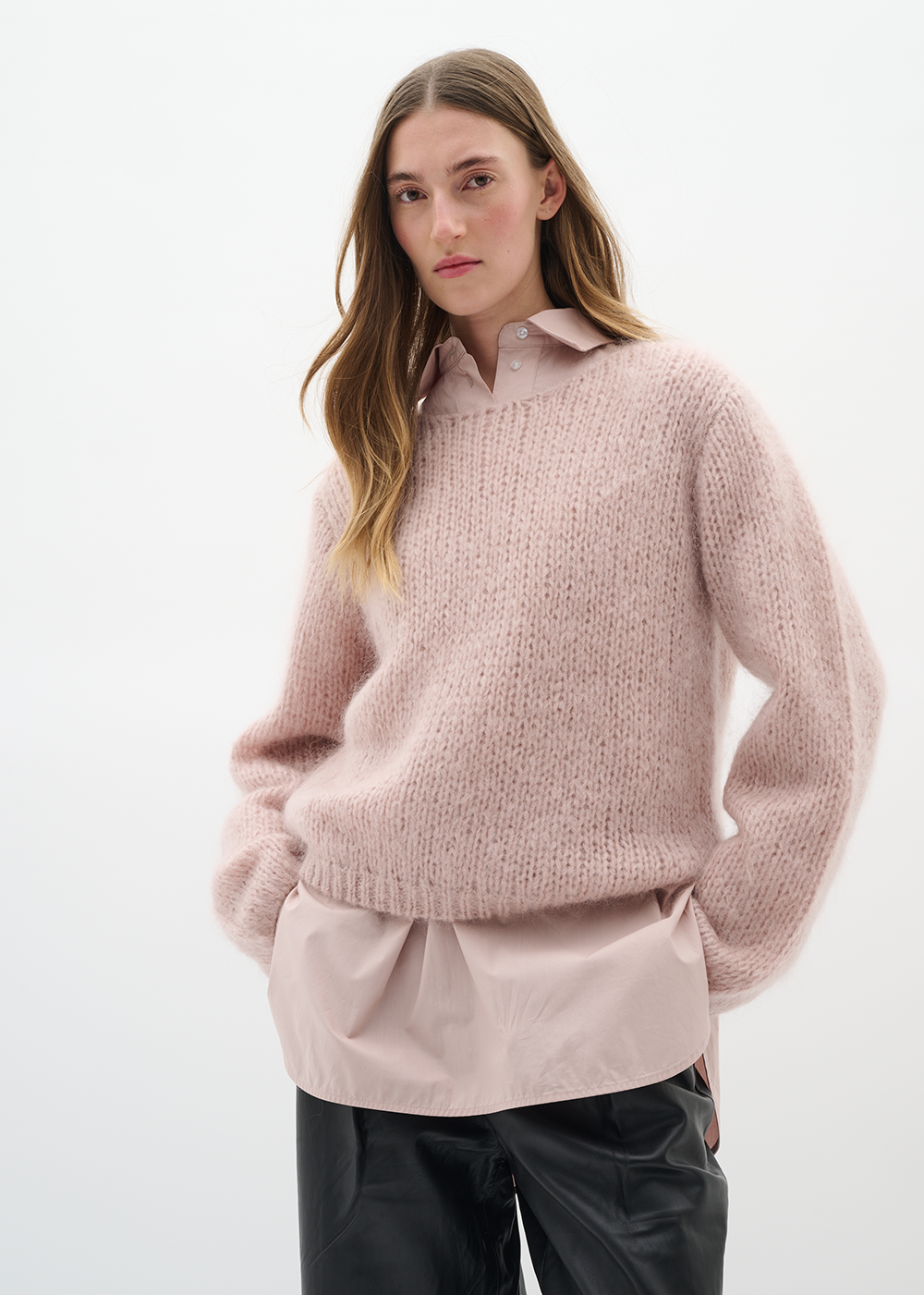 Jetra Sweater - Dusty Blush - InWear Canada - Danali