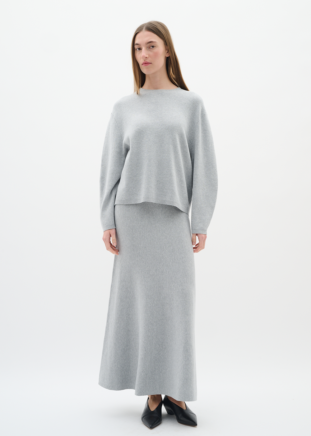 Kaylla Skirt - Granite Melange - InWear Canada - Danali