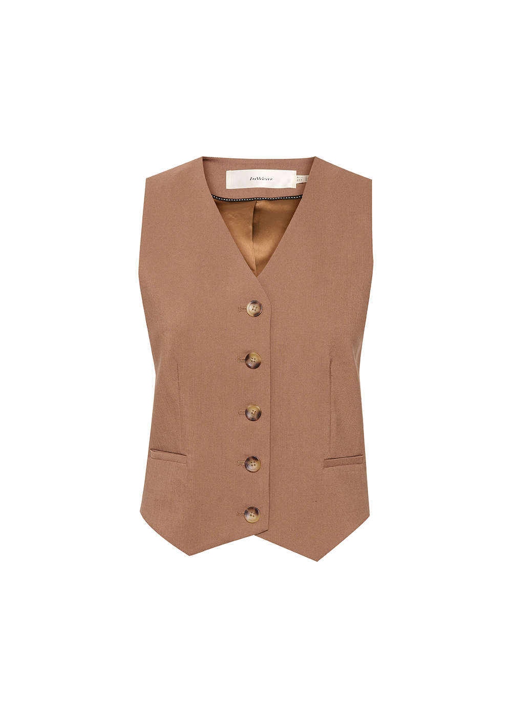 Khai Vest - Coca Mocha - InWear Canada - Danali