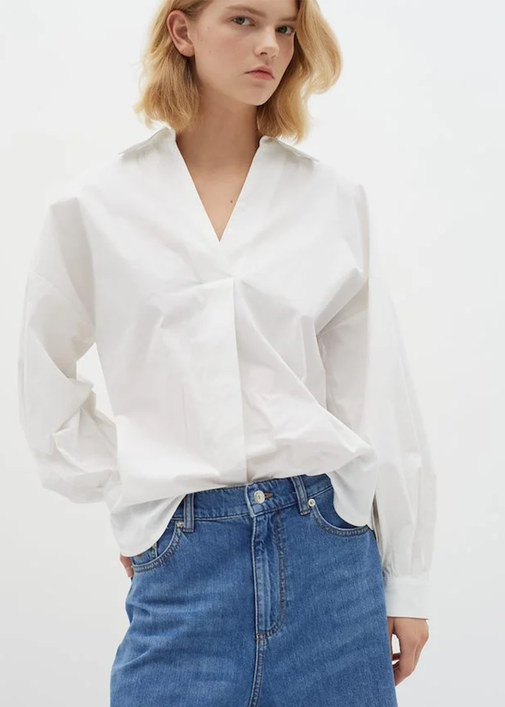 Lula Blouse - Pure White - InWear Canada - Danali