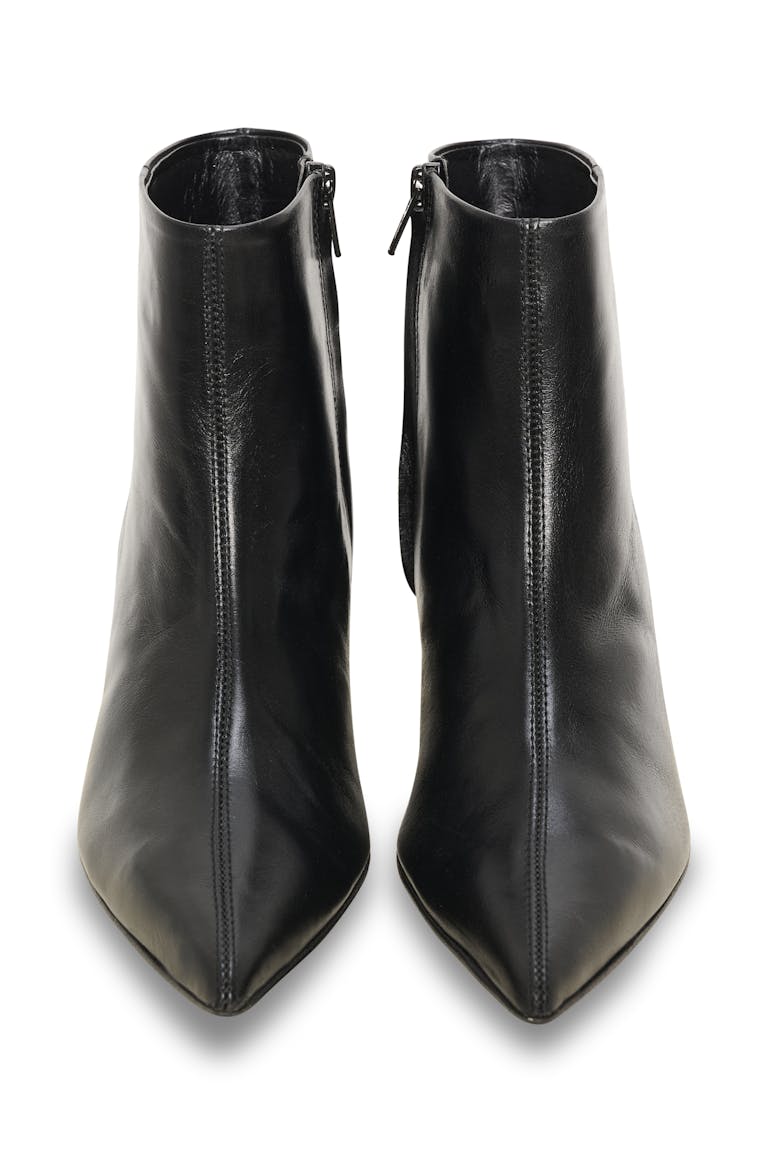 Mulki Leather Ankle Boots - Black - InWear Canada - Danali