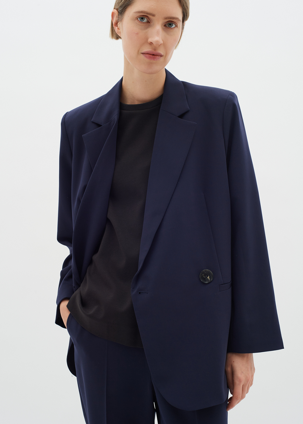 Naxa Blazer - Marine Blue - InWear Canada - Danali