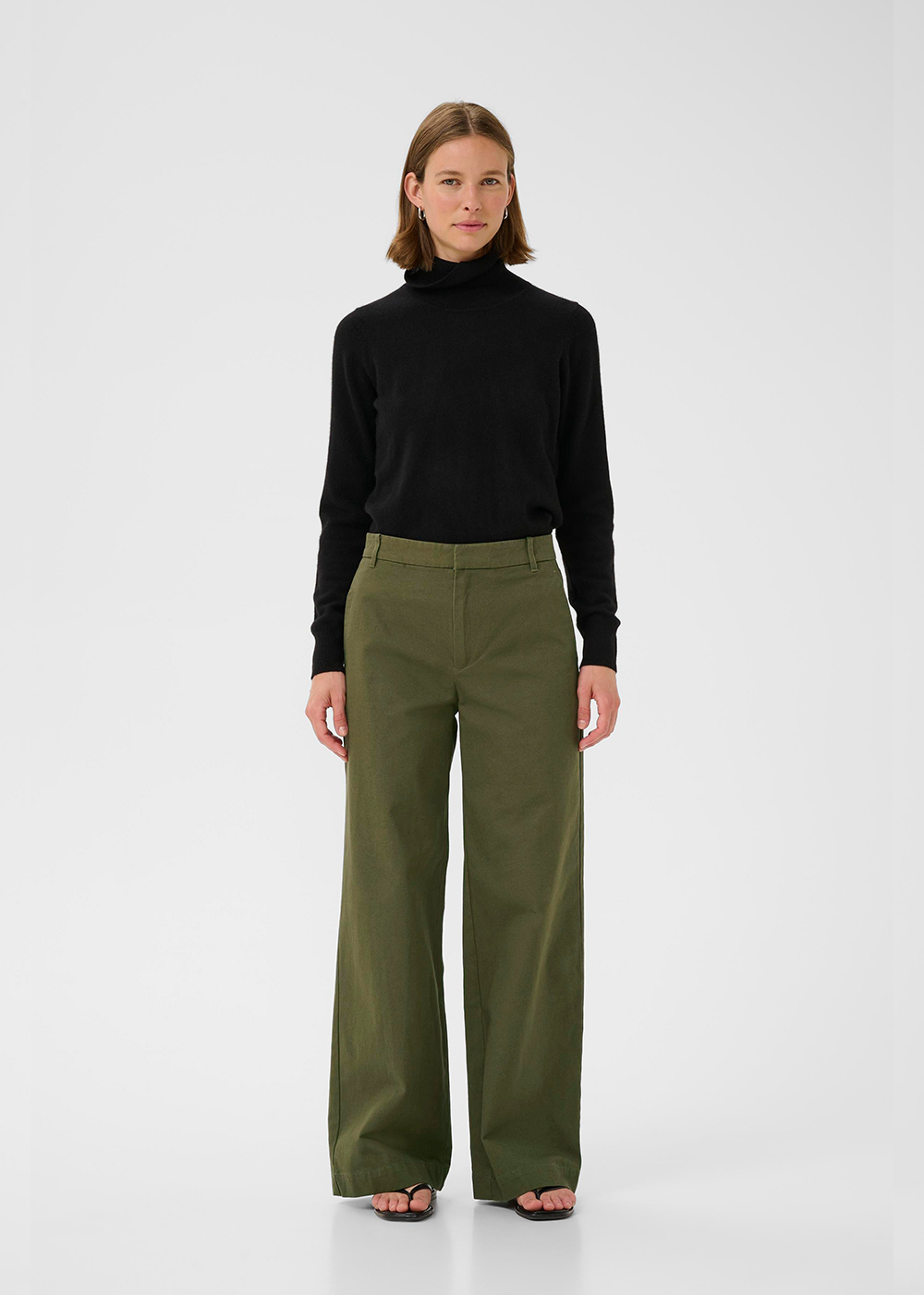 Nicky Solina Pants - Ivy Green - InWear Canada - Danali