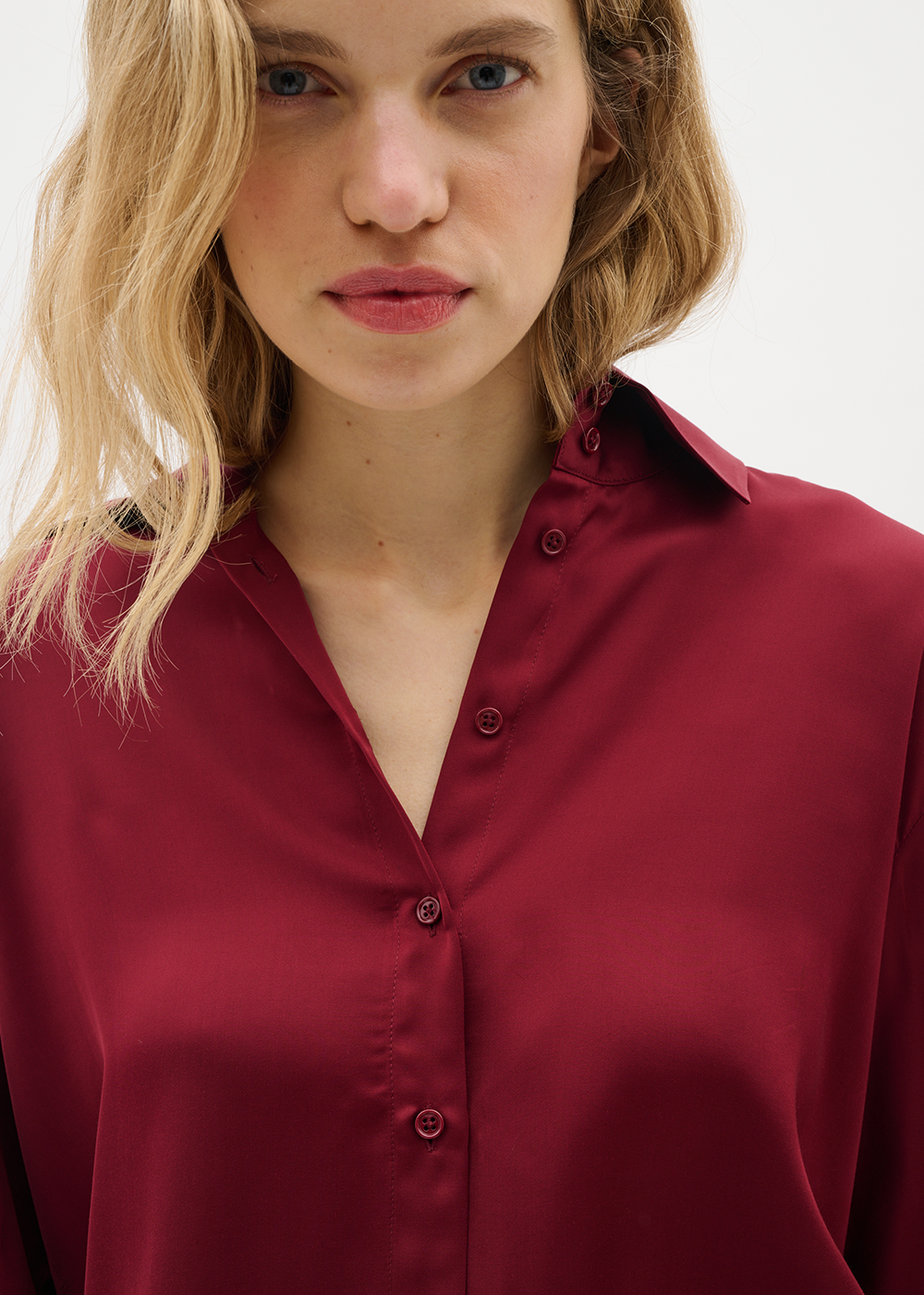 Pauline Shirt - Cabernet - InWear Canada - Danali