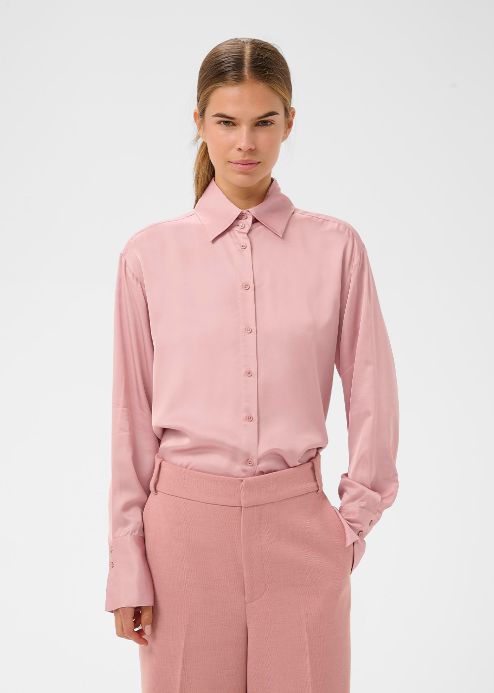 Pauline Shirt - Pale Mauve - InWear Canada - Danali