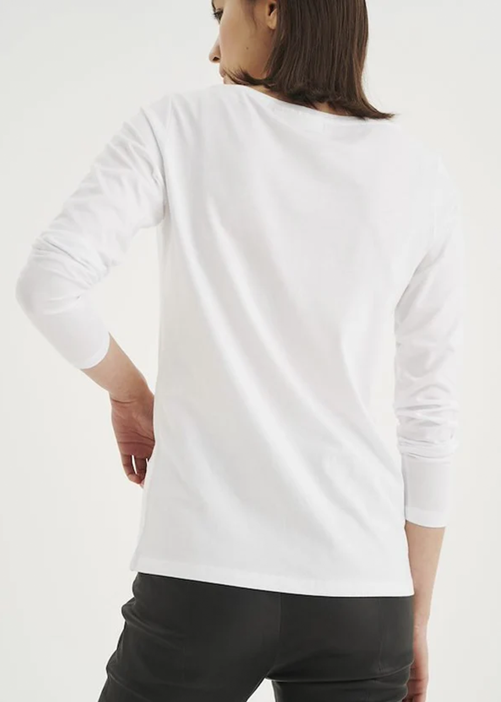 Rena Long Sleeve T-Shirt - White - InWear - Danali - Canada