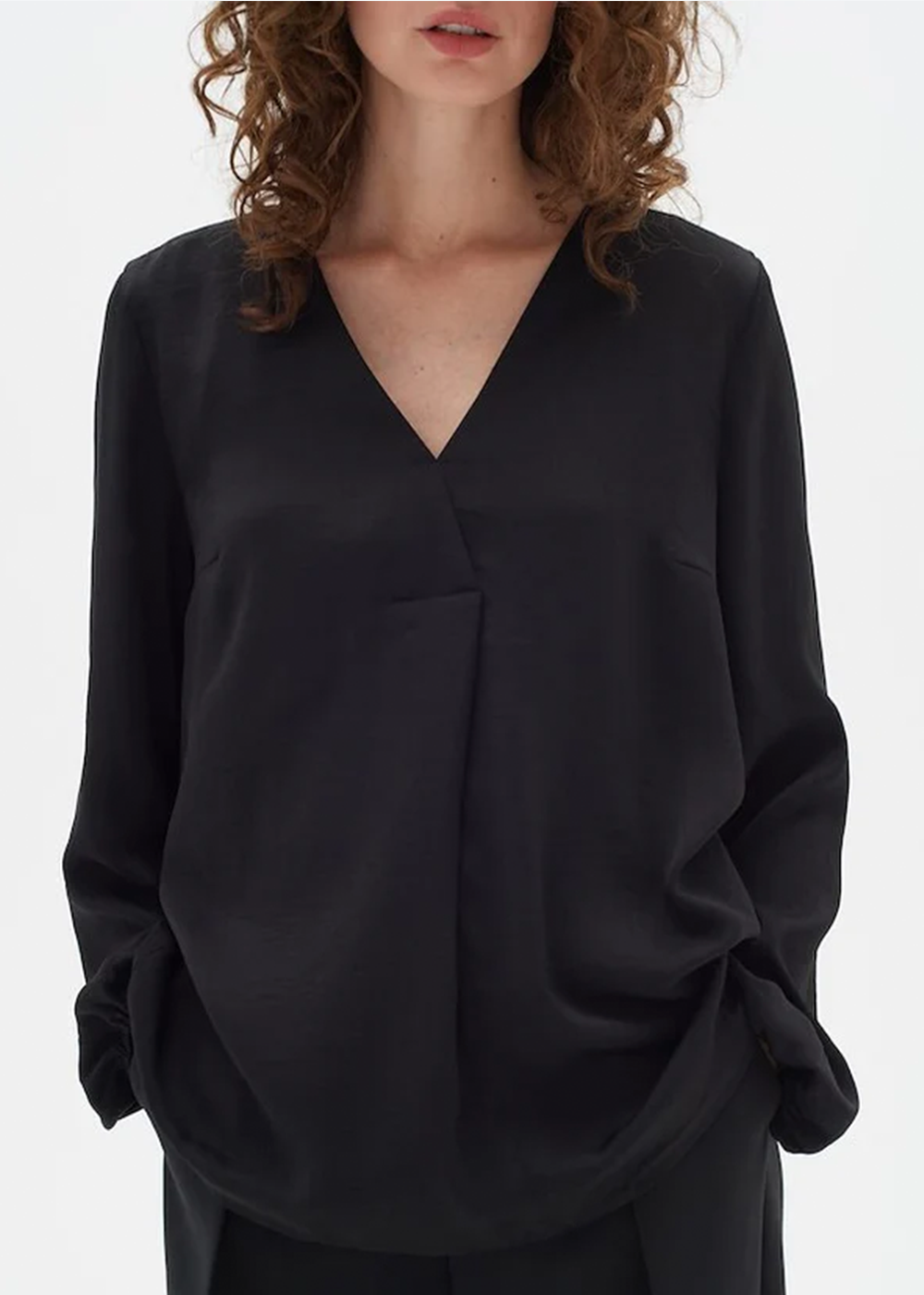 Rinda Blouse - Black - InWear Clothing - Danali - Canada