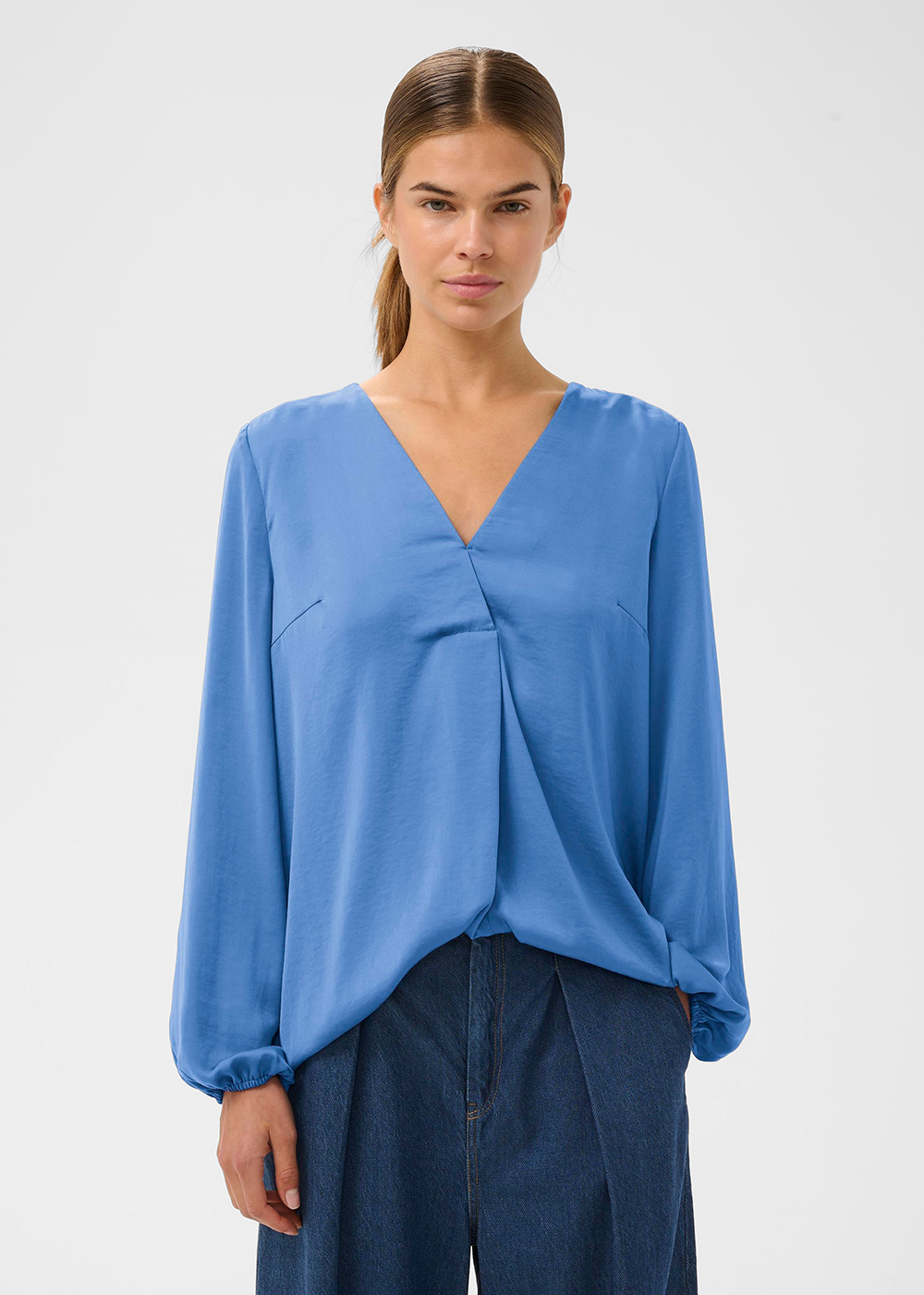 Rinda Blouse - Dutch Blue - InWear Canada - Danali