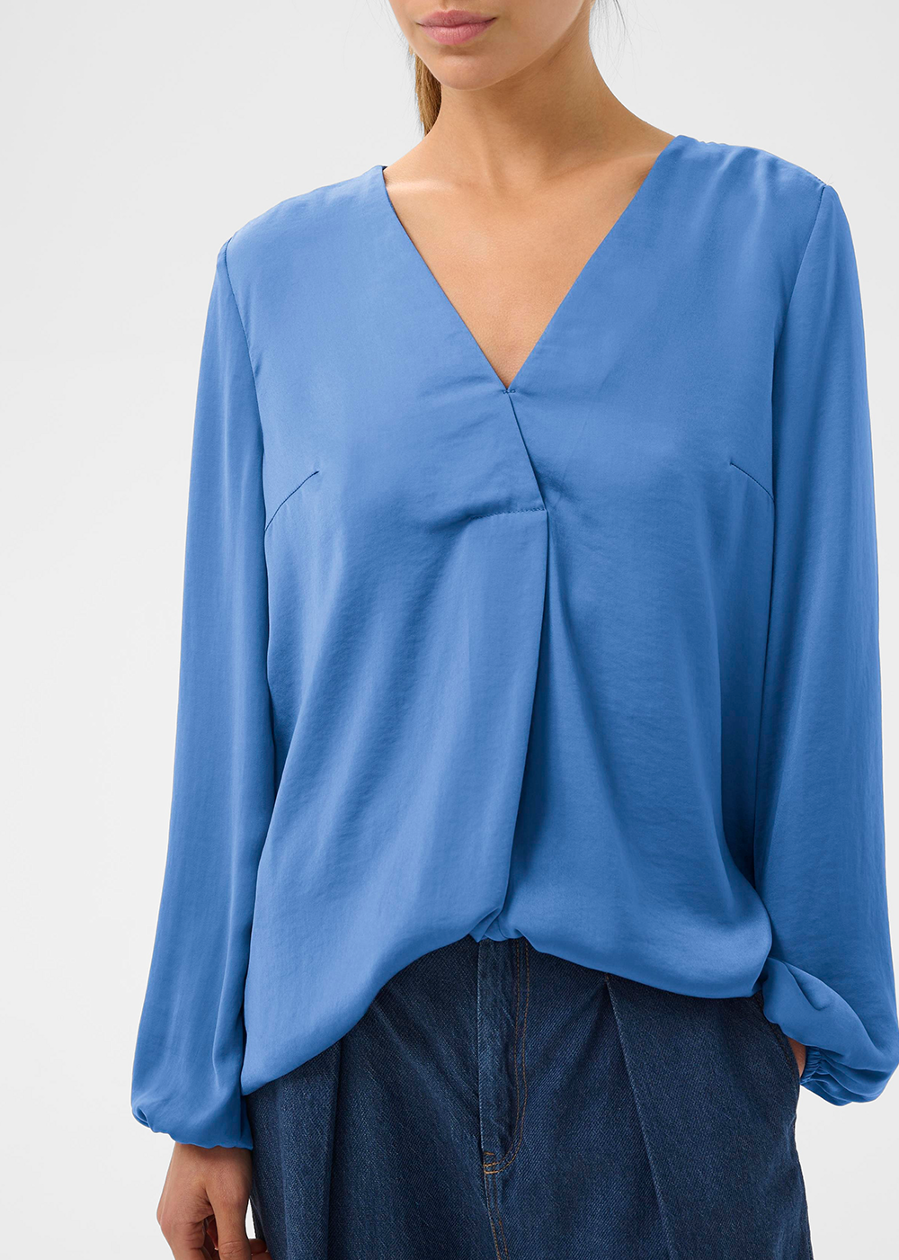 Rinda Blouse - Dutch Blue - InWear Canada - Danali