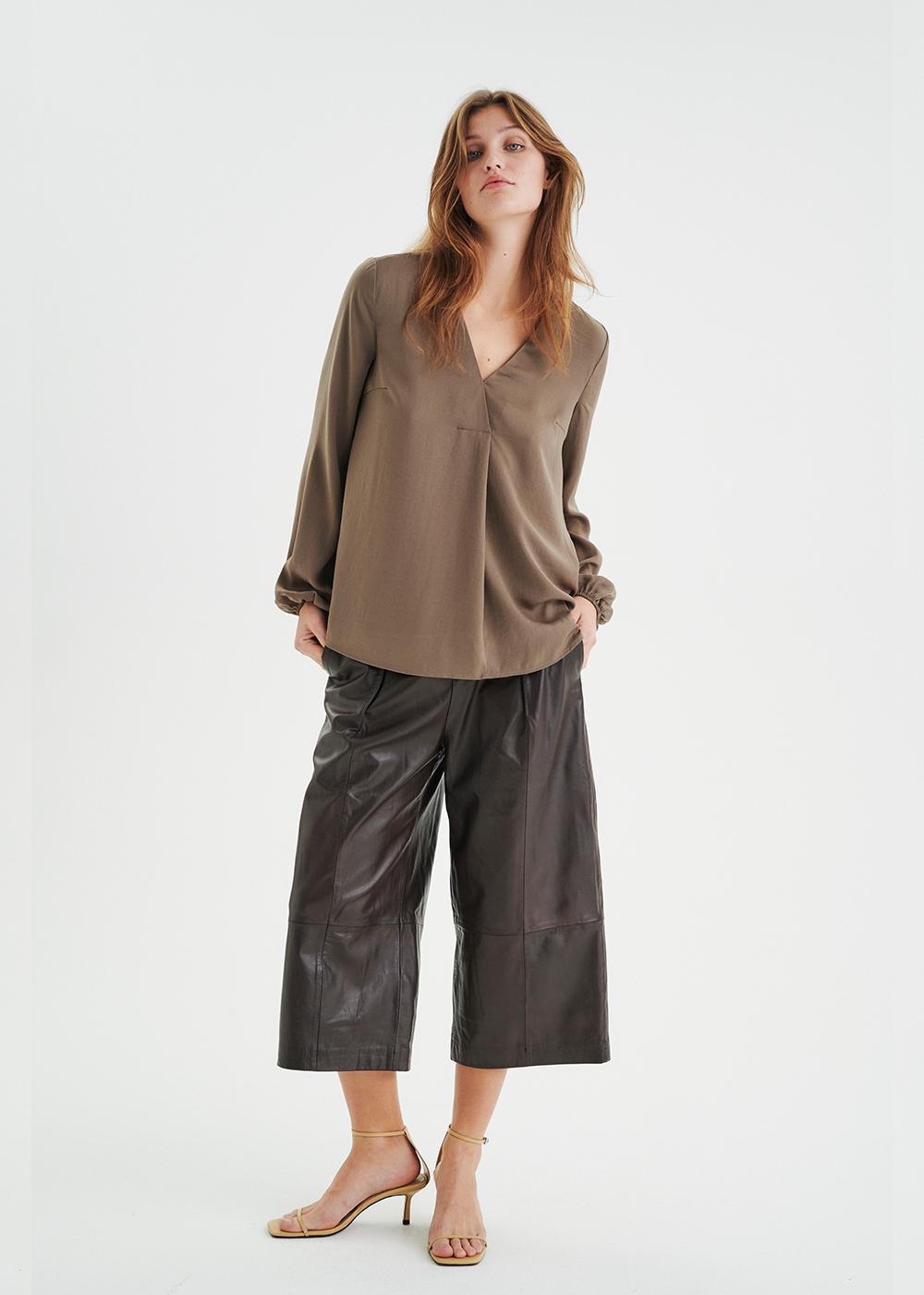 Rinda Blouse - Sandy Grey - InWear Canada - Danali
