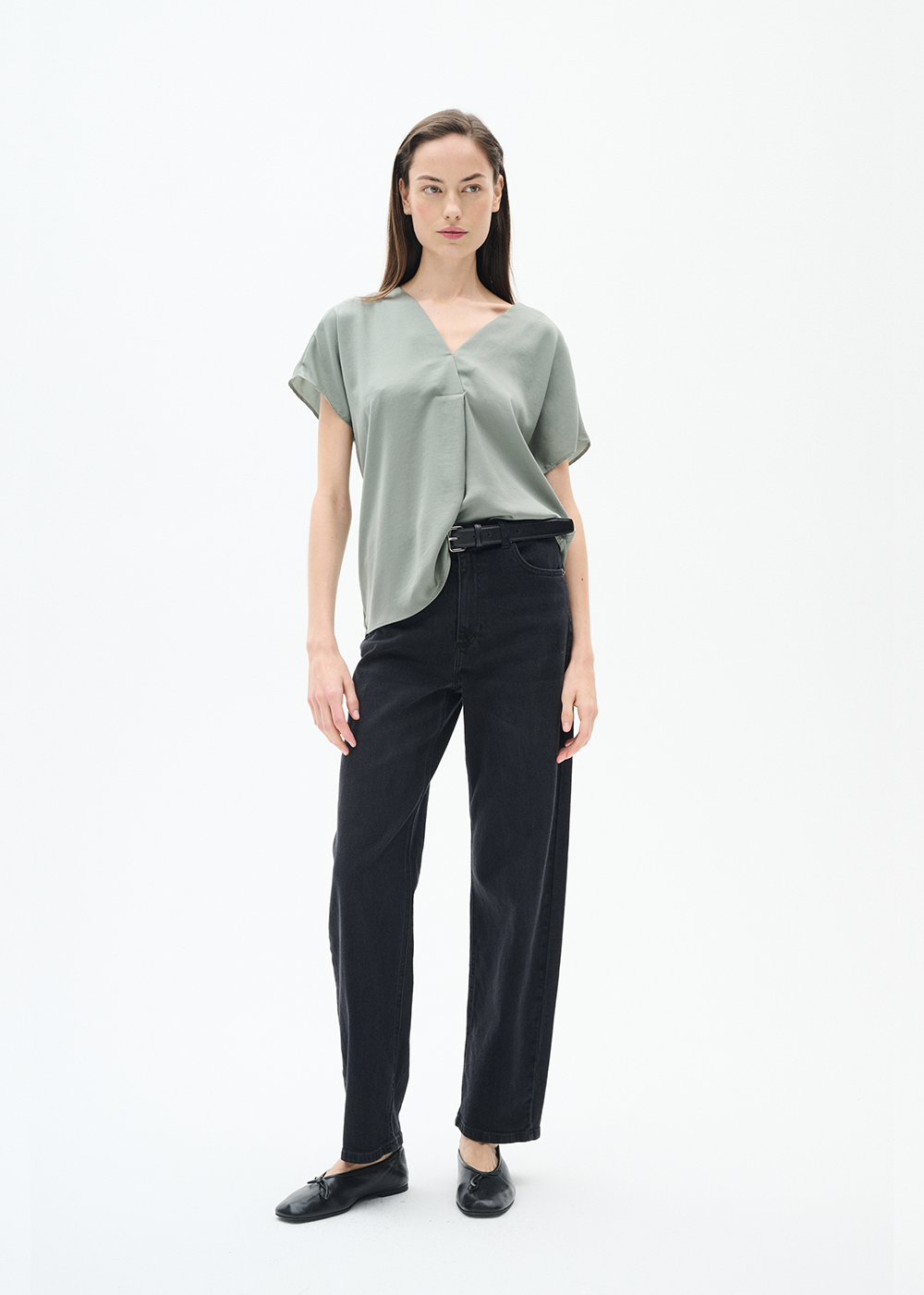 Rinda Top - Agave Green - InWear Canada - Danali