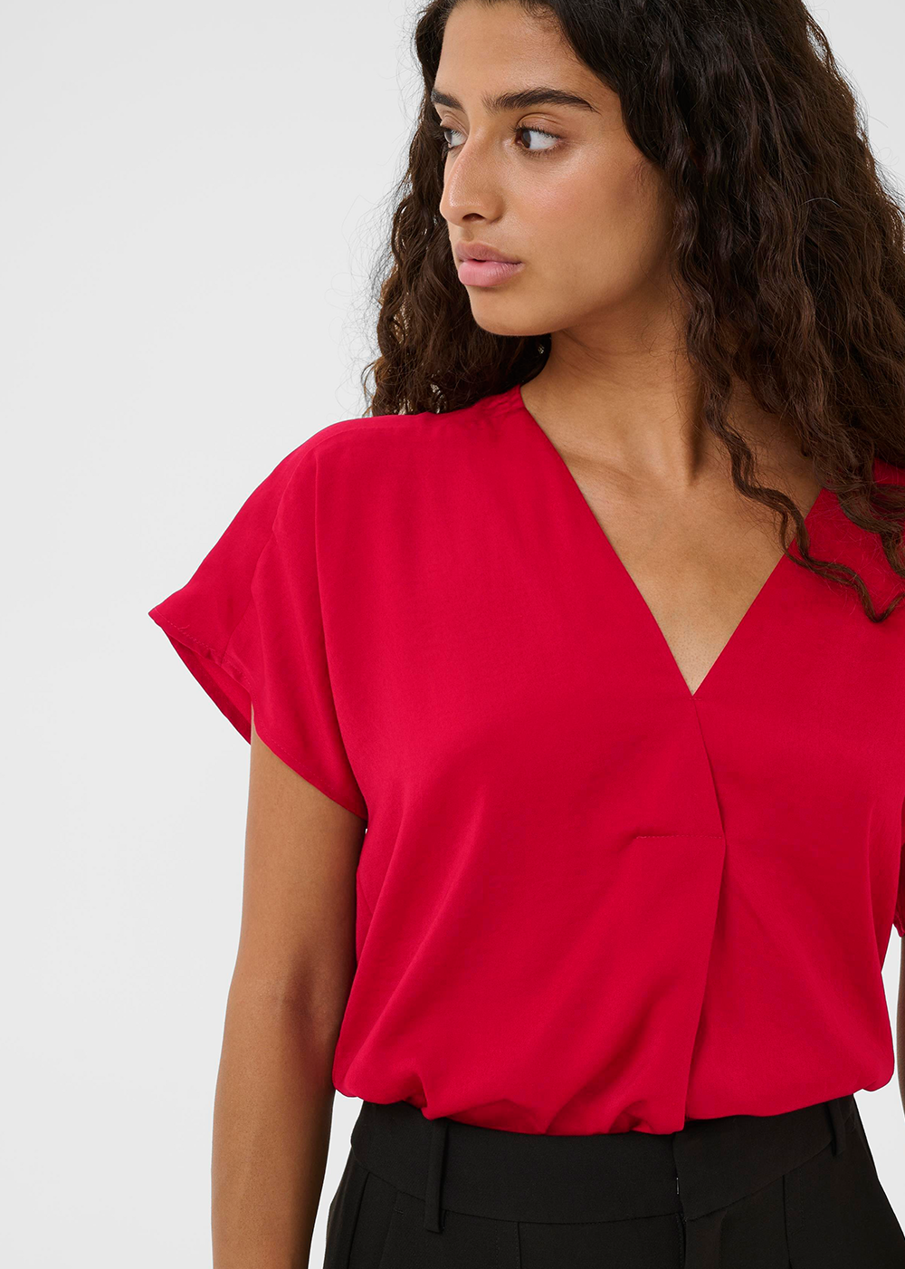 Rinda Top - True Red - InWear Canada - Danali