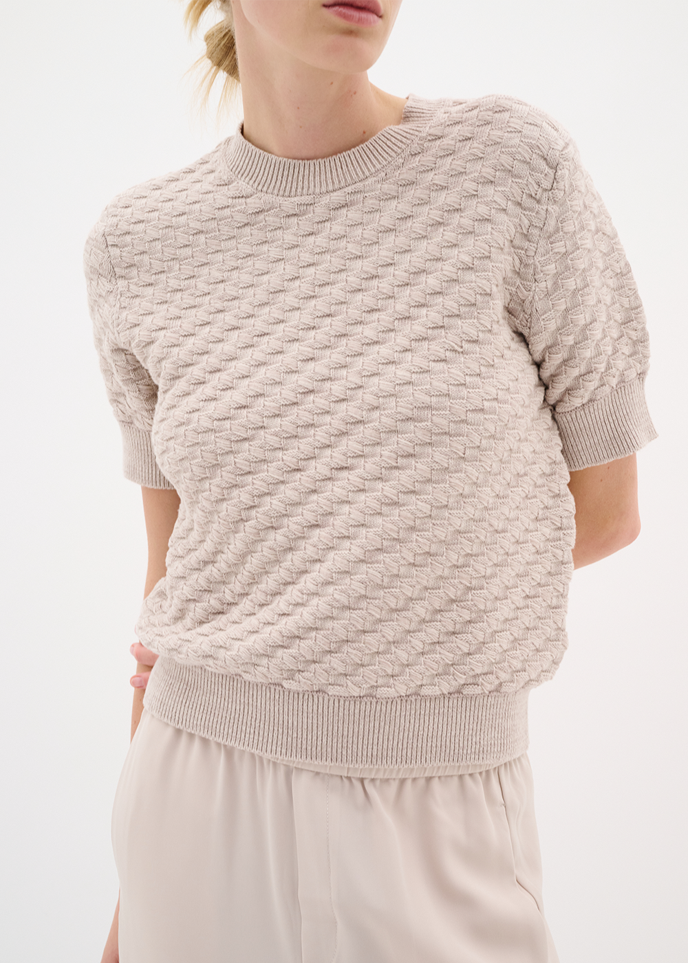 Sabbie Shirt - Stone/Haze - InWear Canada - Danali