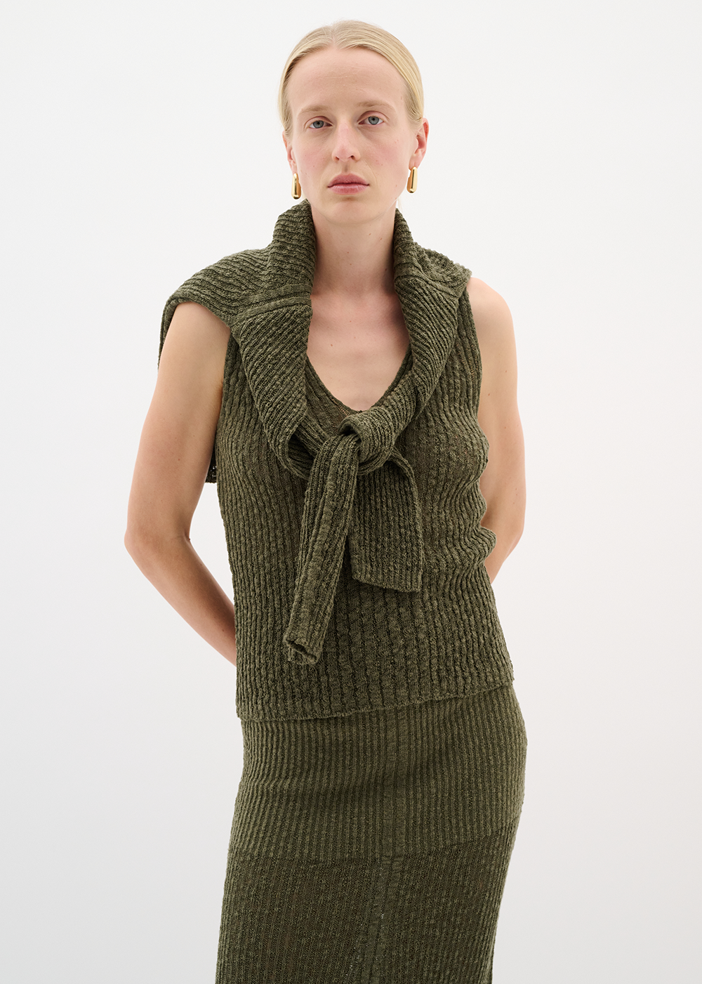 Siga Top - Dusty Olive - InWear Canada - Danali