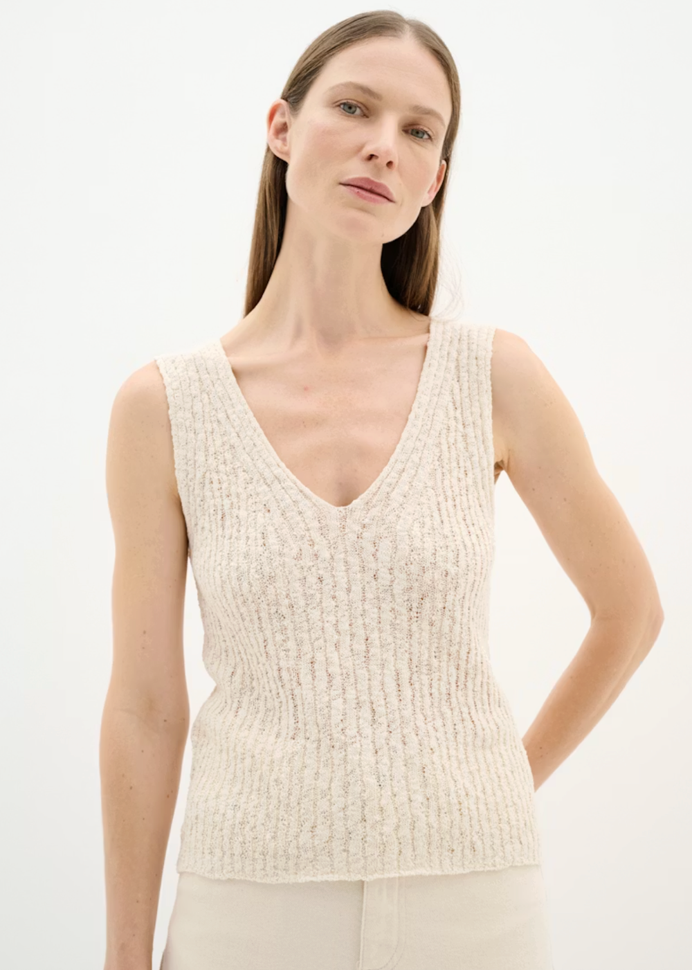 Siga Top - Whisper White - InWear Canada - Danali