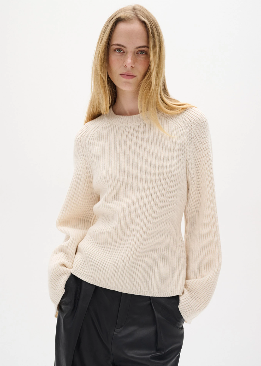 Ursy Shaped Sweater - Vanilla - InWear Canada - Danali