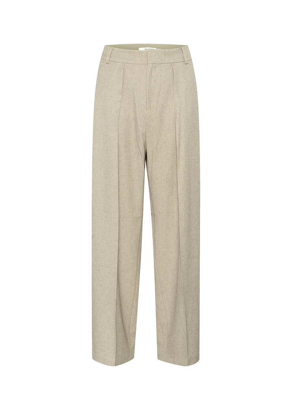 Wei Pleated Pants - Stone Melange - InWear Canada - Danali