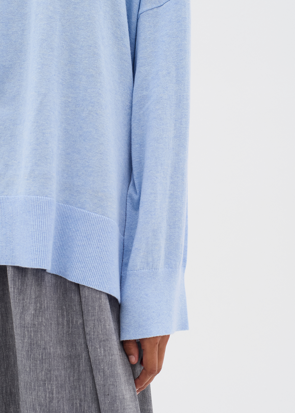 Yas V-Neck Sweater - Windsurfer Melange - InWear Canada - Danali