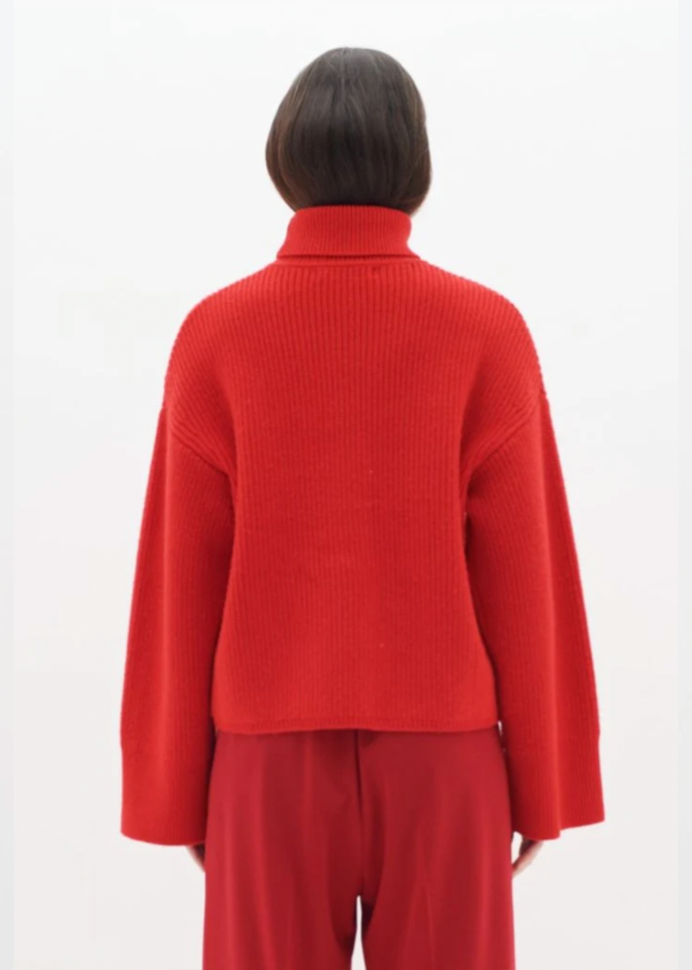 Yaxy Rollneck Sweater - Red - InWear Canada - Danali