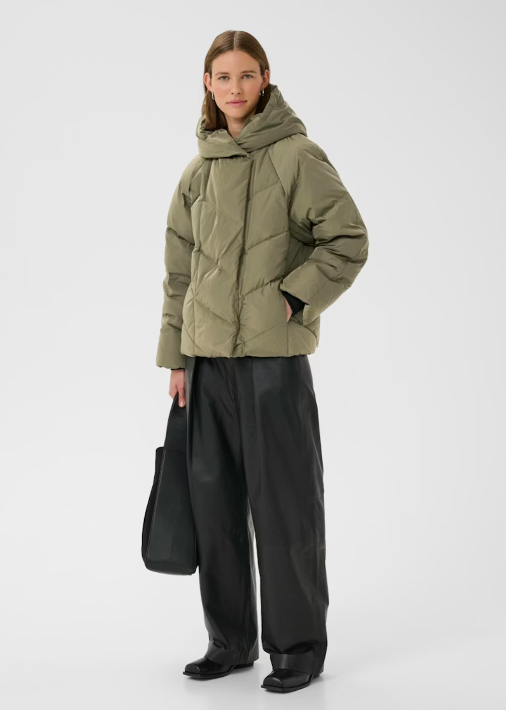 Yaz Short Coat - Ivy Green - InWear Canada - Danali