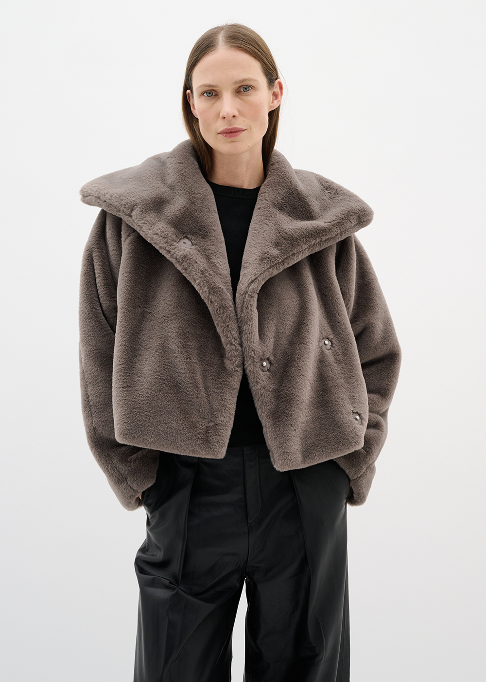 Yobo Coat - Sandy Grey - InWear Canada - Danali