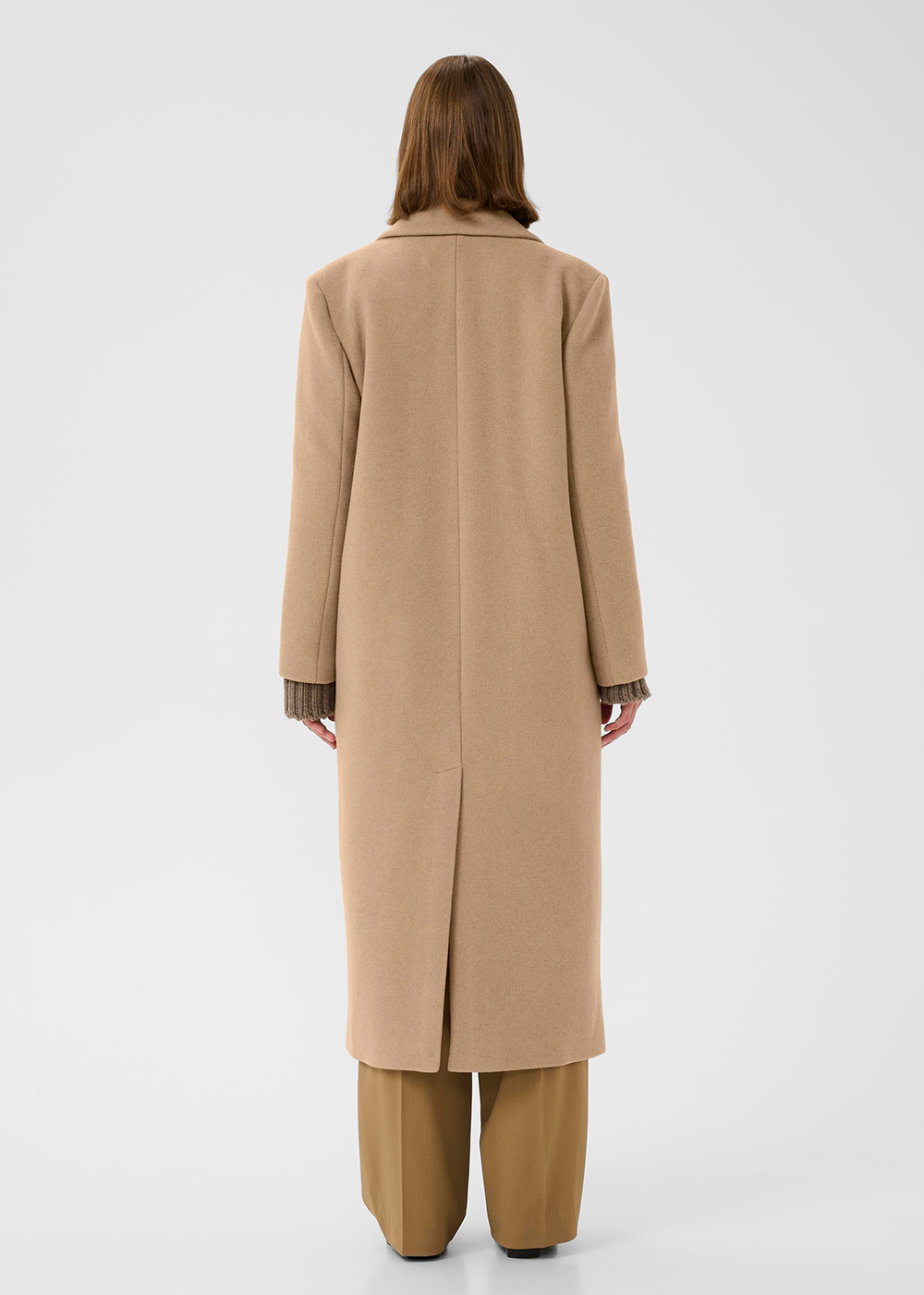 Yunah Long Coat - Tobacco Brown - InWear Canada - Danali
