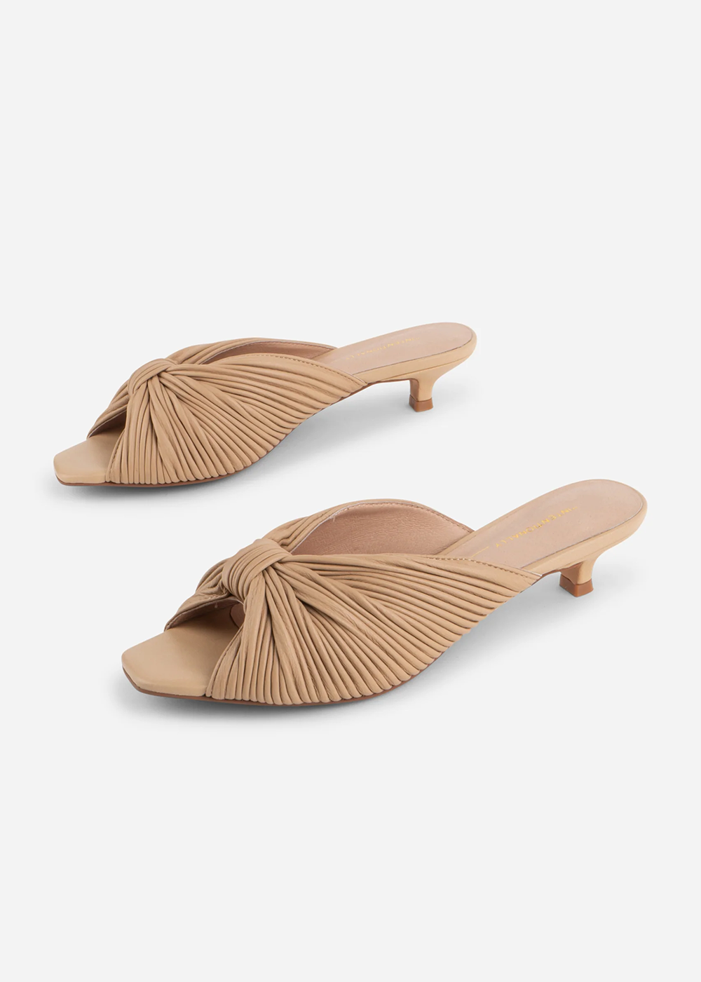 Curfew Kitten Heel - Clay - Intentionally Blank Canada - Danali