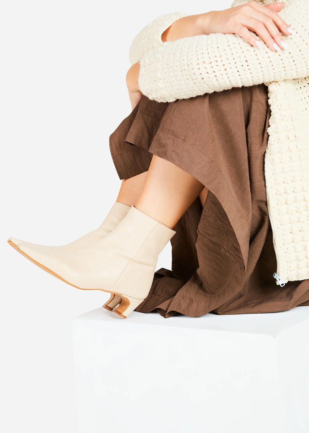 Lexi Boot - Oatmilk - Intentionally Blank Canada - Danali