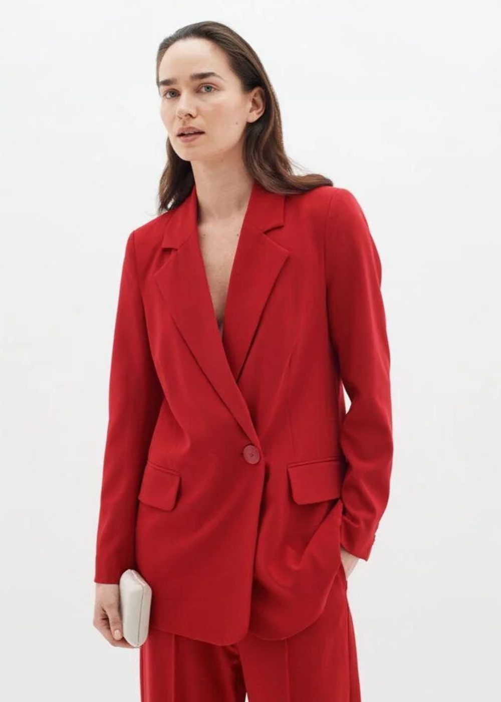 Adian Blazer - Red - InWear Canada - Danali