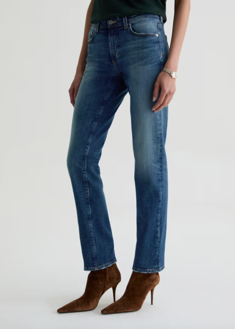 Sandra Low Rise Straight Leg Jean - 10 Years Iliad - AG Jeans Canada - Danali - JRN1F95BT10YILL